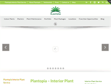 Tablet Screenshot of myplantopia.com